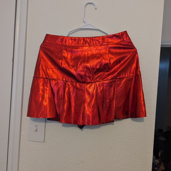 Day + Moon sexy red skirt - Picture 7 of 11